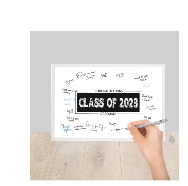 Custom Graduation Signature Frame Guest Book Alternative, Set of 1 on Sale - Image 2