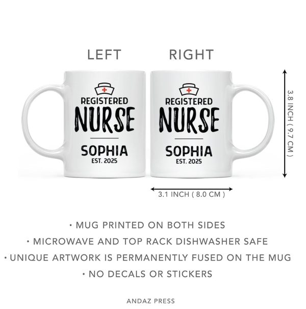 Custom Ceramic Nurse Coffee Mug Gifts Online - Image 5