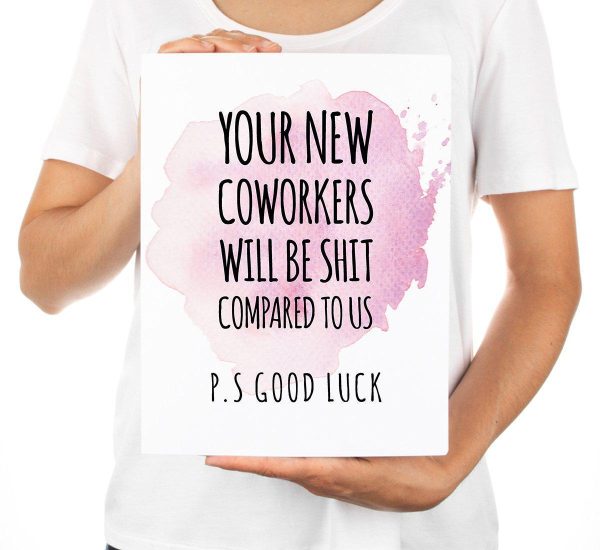 Funny Farewell Jumbo Card Blank Goodbye Greeting Card with Envelope For Cheap - Image 4
