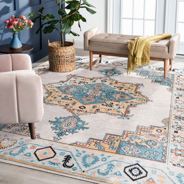 Anabel-ANB10 Cut Pile Synthetic Blend Indoor Area Rug by Tayse Rugs Online now - Image 2